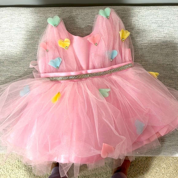 Infant Girl Party Wear/Birthday/Photoshoot Dress - Picture 1 of 3